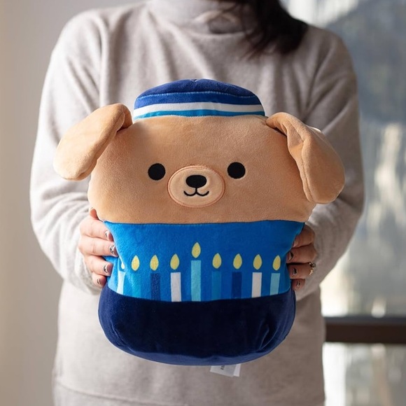 NWT SQUISHMALLOW STEVON HANNUKAH CHANUKAH PLUSH 10” - Picture 2 of 14